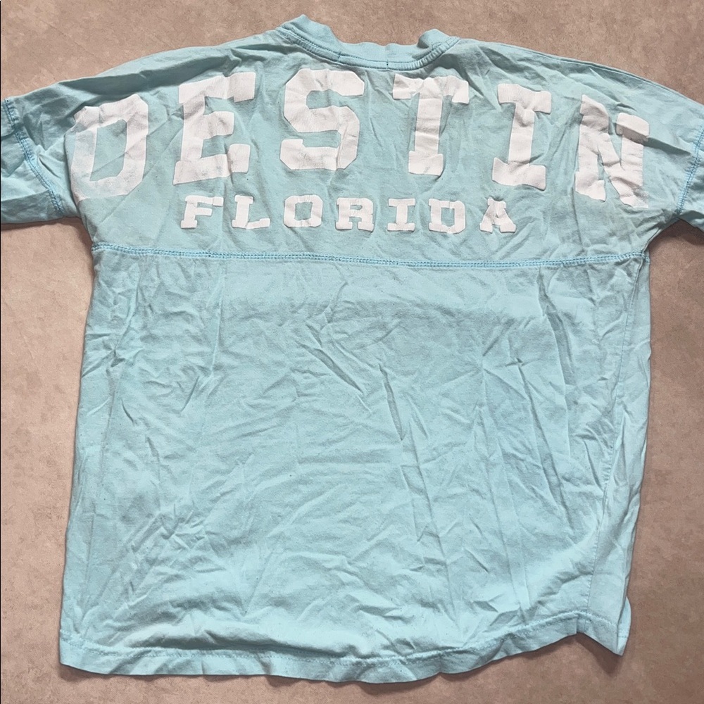 Light Blue Destin Florida Long Sleeve Shirt